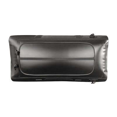 Kamp için TPU Açık Su Geçirmez Kuru Duffel Çanta 120L Siyah Renk