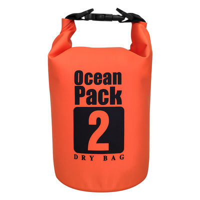 Sızdırmaz PVC Kuru Çanta, Yüzme Balıkçılığı OEM İçin Suya Dayanıklı Çanta 2 Litre