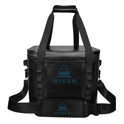 Açık Hava Etkinliği İçin Hafif Çok Amaçlı 20 Litre Siyah Soğutucu Çanta