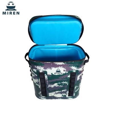 Çok Fonksiyonlu Yumuşak Piknik Soğutucu Çanta, Balıkçılık İçin Camo Yalıtımlı Sırt Çantası Soğutucu