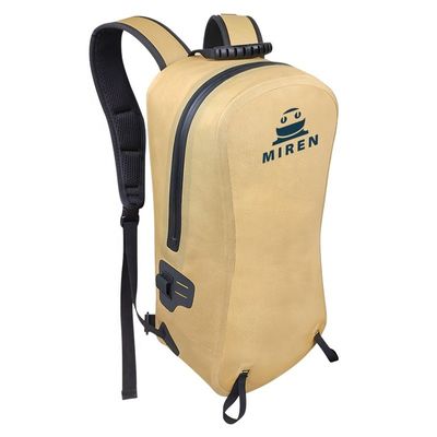 Açık Hava Sporları İçin Hafif Sarı Suya Dayanıklı Sırt Çantası 13 Litre
