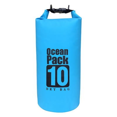 Balıkçılık Spor ODM için 500D PVC Yumuşak Suya Dayanıklı Kuru Çanta 10 Litre