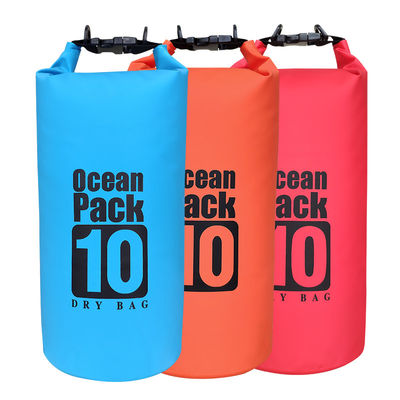 Balıkçılık Spor ODM için 500D PVC Yumuşak Suya Dayanıklı Kuru Çanta 10 Litre