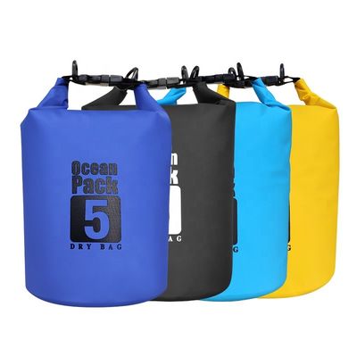 Yüzme Botla Sörf İçin Özelleştirilmiş 5L PVC Suya Dayanıklı Kuru Çanta